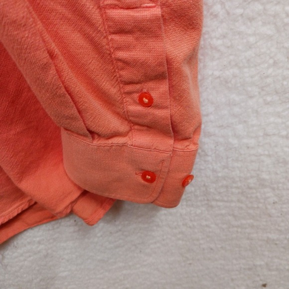 Cutter & Buck Long Sleeve Button Down Shirt Men’s Size XXL PPG Orange - Picture 5 of 8